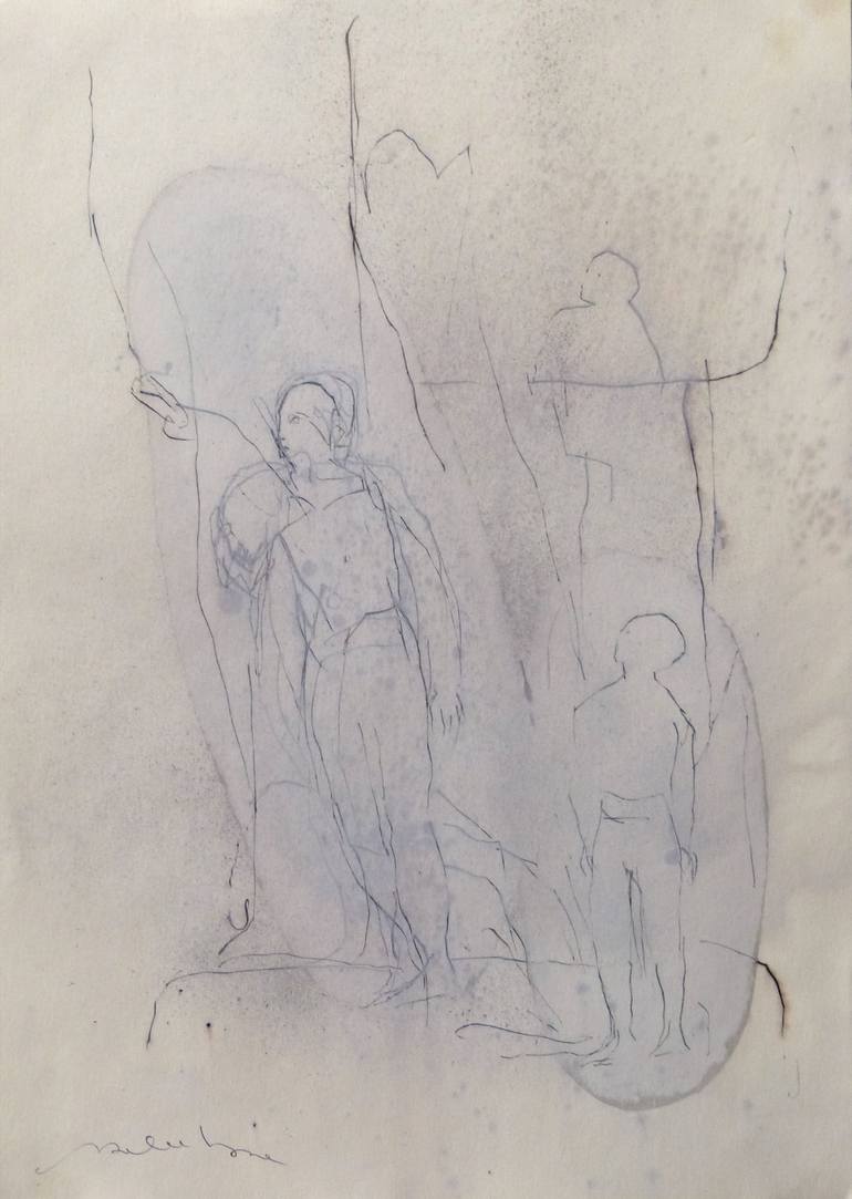 Original  Drawing by frederic belaubre