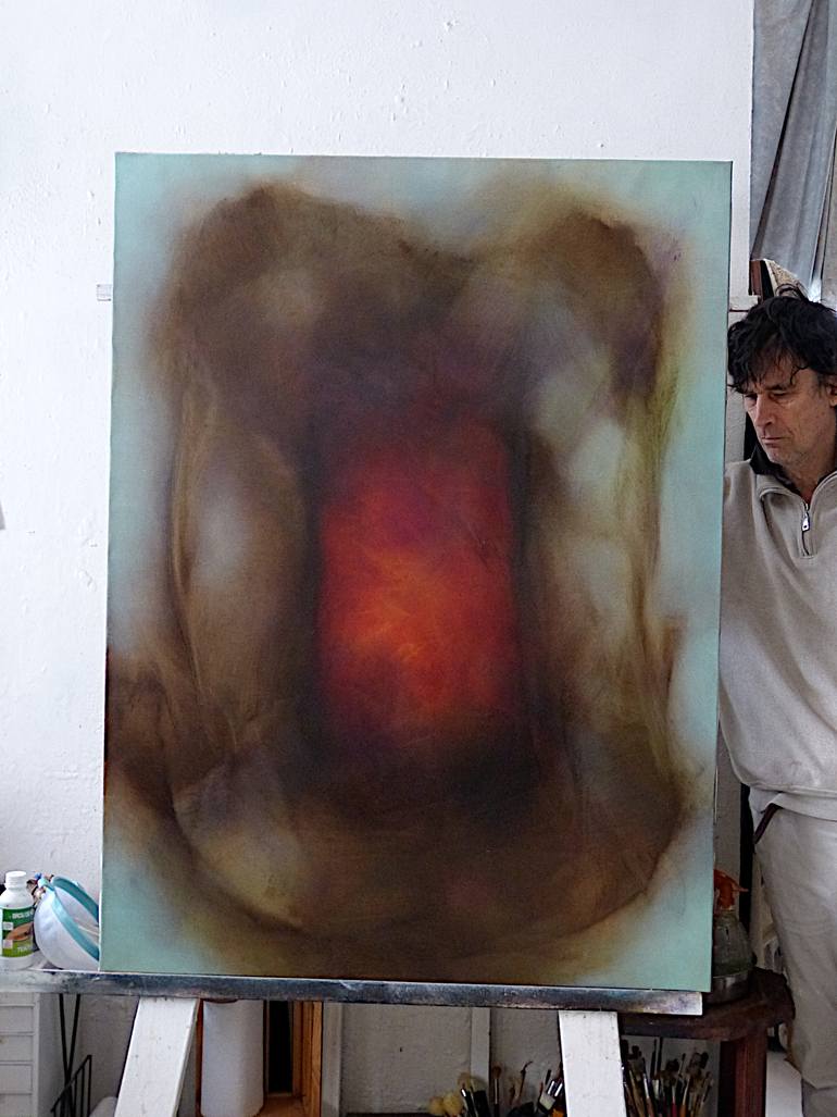 Original Contemporary Abstract Painting by Frederic Belaubre