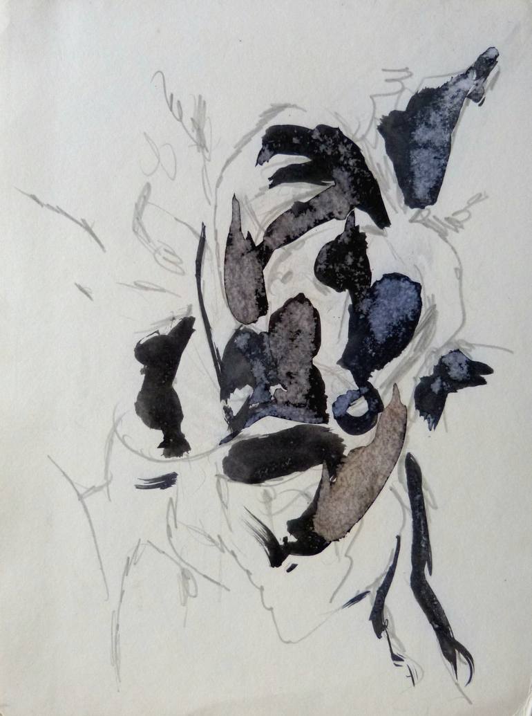 Original  Drawing by frederic belaubre