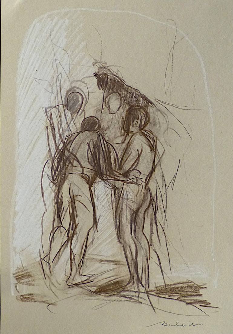 Original  Drawing by frederic belaubre