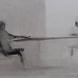 In the block of flats, drawing on two sides by Frederic Belaubre