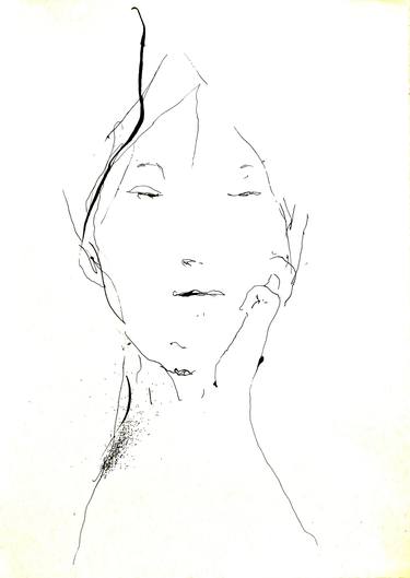 Print of Realism People Drawings by Frederic Belaubre
