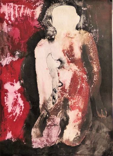 Print of Impressionism Erotic Drawings by Frederic Belaubre
