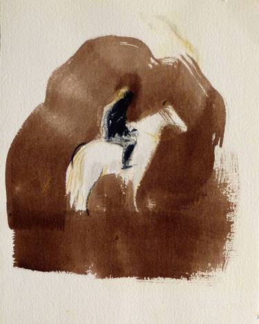 Print of Figurative Horse Drawings by Frederic Belaubre
