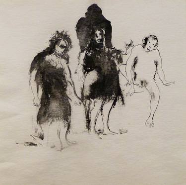 Original Animal Drawings by Frederic Belaubre