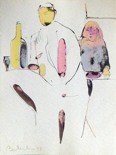 Print of Figurative Cuisine Drawings by Frederic Belaubre
