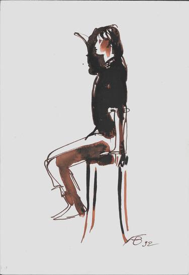 Print of Figurative Celebrity Drawings by Frederic Belaubre