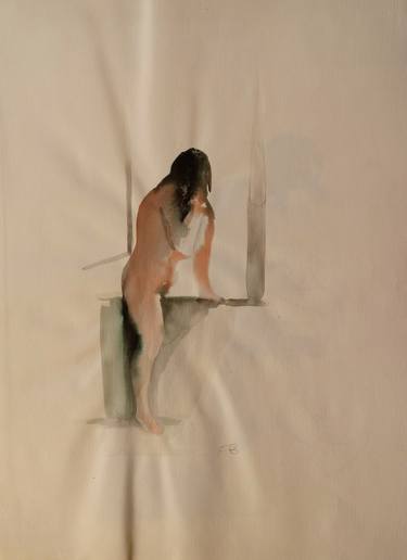 Original Nude Paintings by Frederic Belaubre