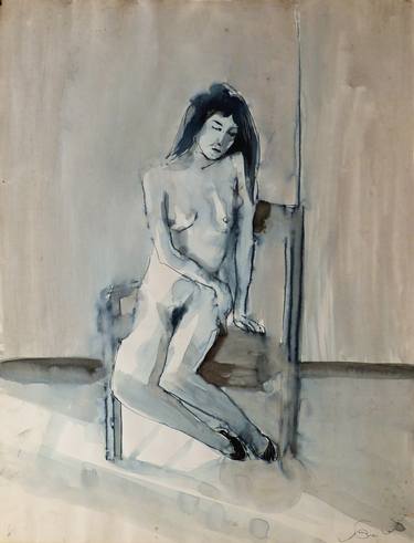 Print of Figurative Nude Paintings by Frederic Belaubre