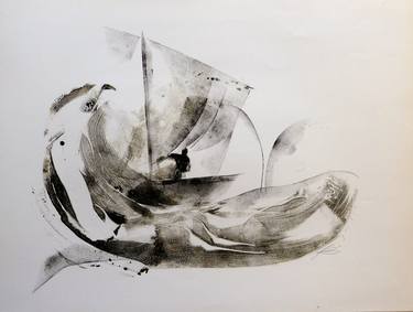 Print of Figurative Boat Printmaking by Frederic Belaubre