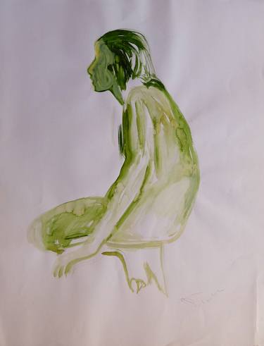 Original Nude Drawings by Frederic Belaubre