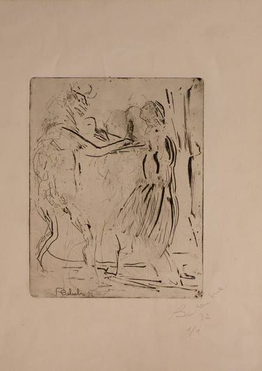 Print of Figurative Fantasy Printmaking by Frederic Belaubre