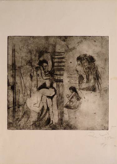 Print of Women Printmaking by Frederic Belaubre
