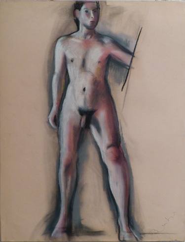 Original Nude Drawings by Frederic Belaubre