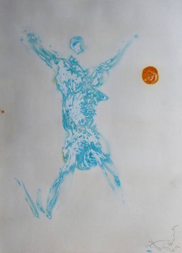Print of Abstract Sport Paintings by Frederic Belaubre