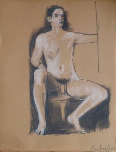 Print of Nude Drawings by Frederic Belaubre