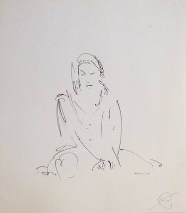 Print of Women Drawings by Frederic Belaubre