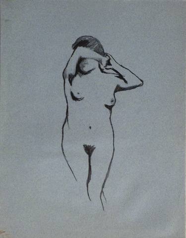 Print of Figurative Nude Drawings by Frederic Belaubre