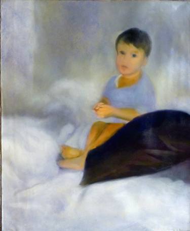 Original Figurative Children Paintings by Frederic Belaubre
