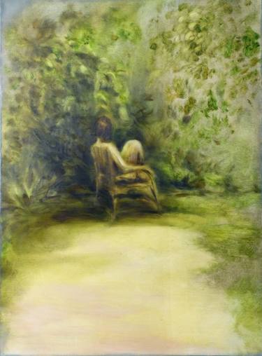 Print of Figurative Garden Paintings by Frederic Belaubre