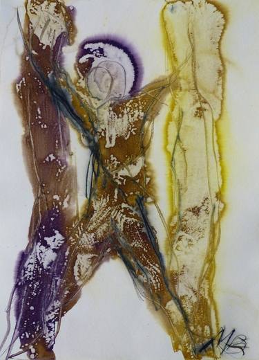 Print of Abstract Body Paintings by Frederic Belaubre