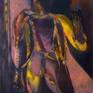 Oil painting on canvas, will be sent unmounted. Dimensions 92x73 cm not counting the margins.