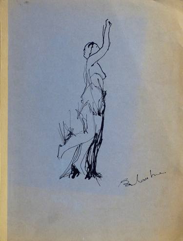 Print of Nude Drawings by Frederic Belaubre