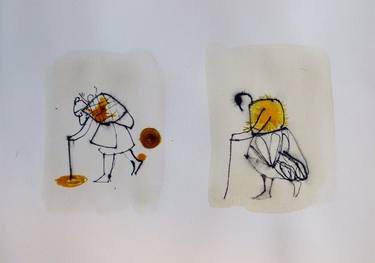 Original People Drawings by Frederic Belaubre