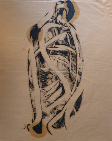 Print of Expressionism Abstract Printmaking by Frederic Belaubre