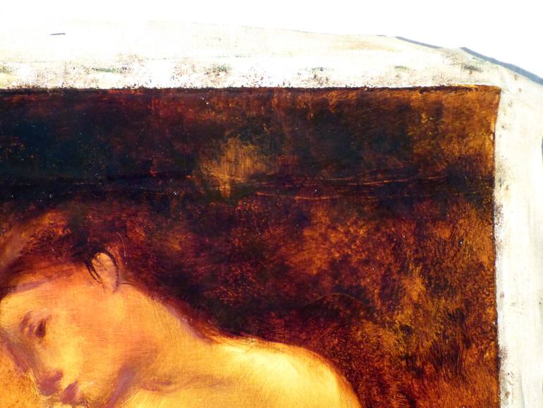 Original Figurative Children Painting by Frederic Belaubre