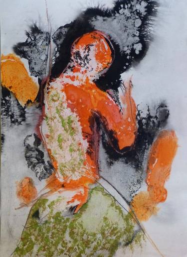 Print of Abstract Women Paintings by Frederic Belaubre