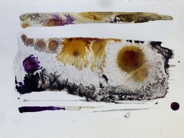 Original Abstract Landscape Drawings by Frederic Belaubre