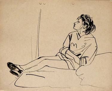 Print of Documentary Women Drawings by Frederic Belaubre