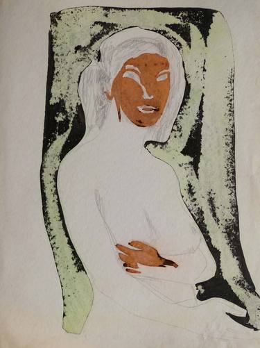 Print of Figurative Nude Drawings by Frederic Belaubre