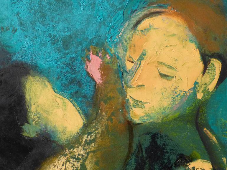 Original Figurative Children Painting by Frederic Belaubre