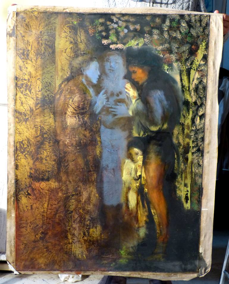 Original Figurative Fantasy Painting by Frederic Belaubre