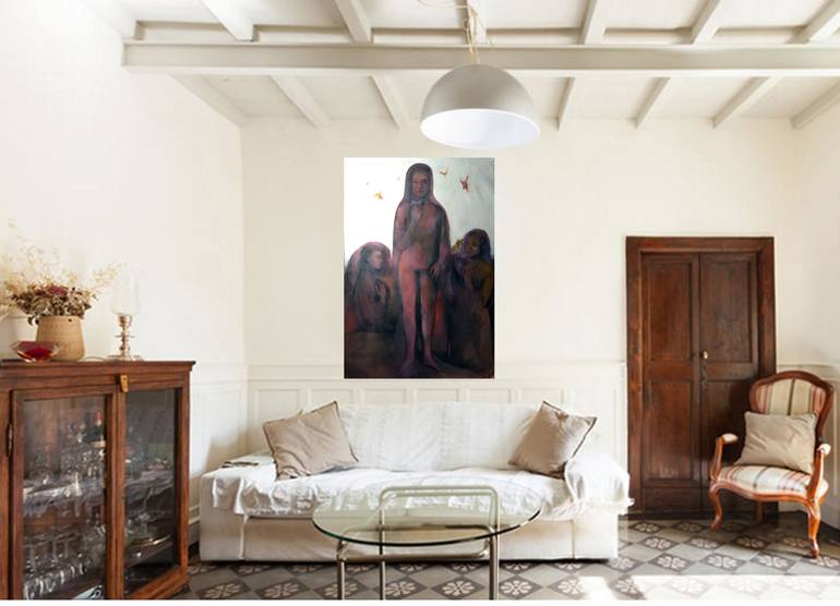 Original Figurative Other Painting by Frederic Belaubre