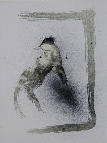 Original Abstract Animal Drawings by Frederic Belaubre