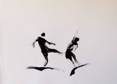 Print of Figurative People Drawings by Frederic Belaubre