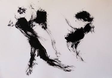 Original Abstract Drawings by Frederic Belaubre