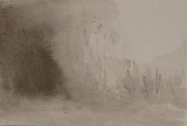 Original Documentary Landscape Drawings by Frederic Belaubre