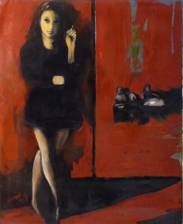 Original Figurative Women Paintings by Frederic Belaubre