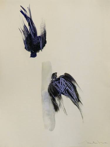 Saatchi Art Artist Frederic Belaubre; Drawing, “Flying Birds 3” #art