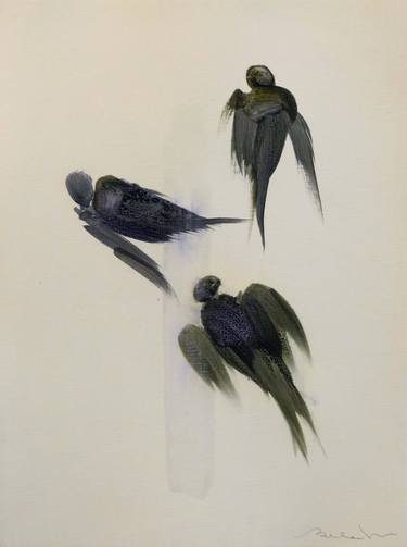 Original Figurative Animal Drawings by Frederic Belaubre