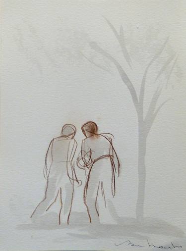 Print of Figurative People Drawings by Frederic Belaubre