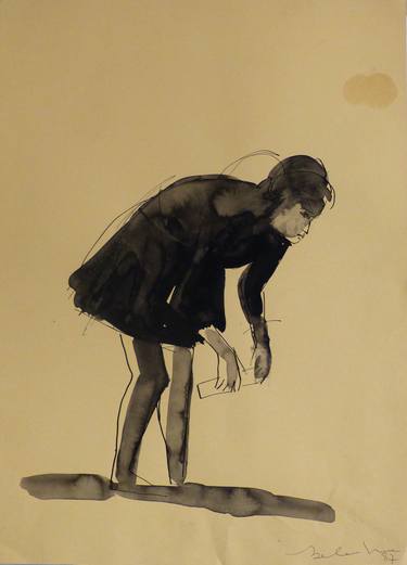 Print of Figurative Women Drawings by Frederic Belaubre