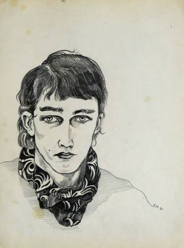 Original Documentary Portrait Drawings by Frederic Belaubre