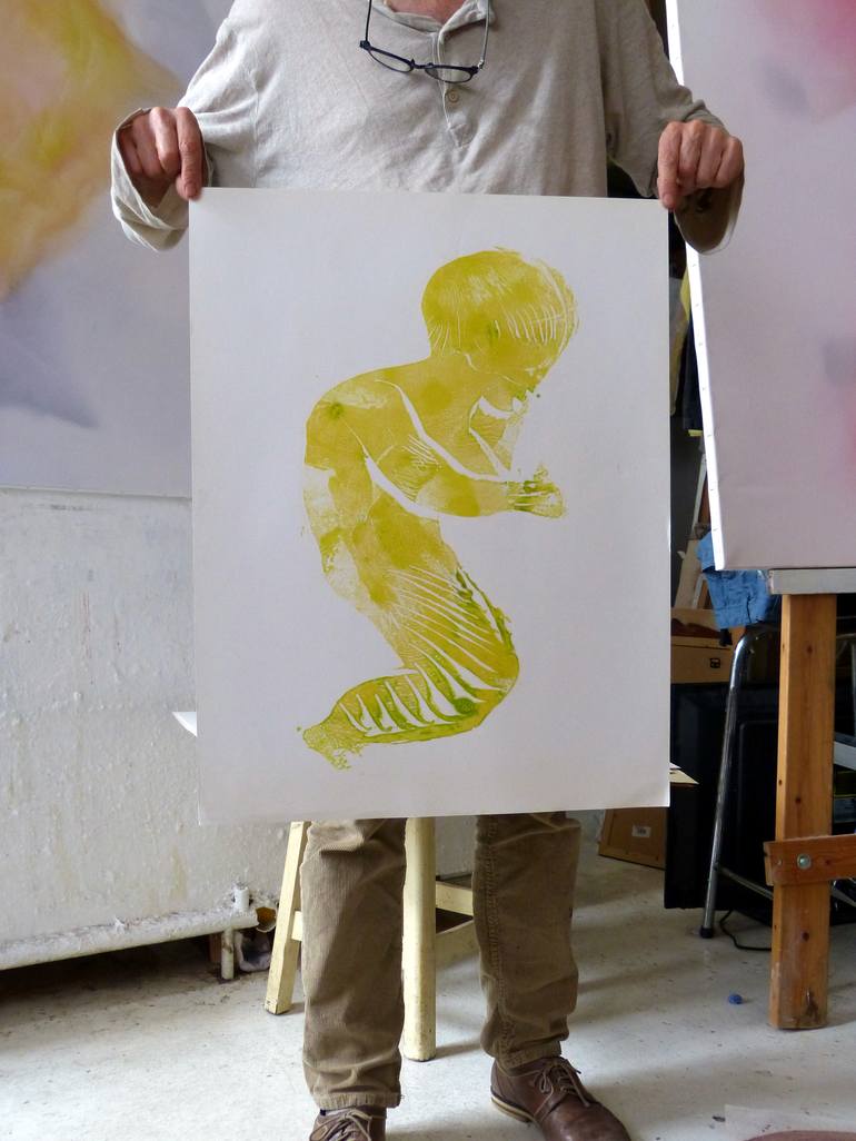 Original Children Printmaking by Frederic Belaubre