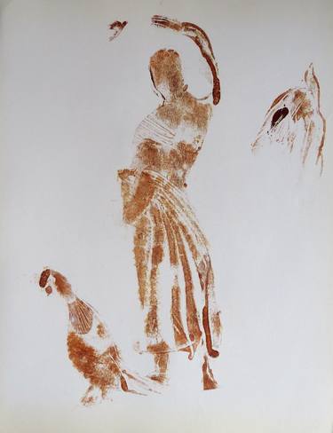 Original Figurative Women Printmaking by Frederic Belaubre