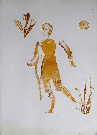 Original Figurative Women Printmaking by Frederic Belaubre